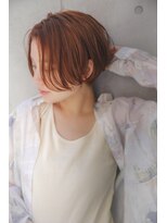 イチイ 巣鴨店(ichii)&nbsp;大人可愛い小顔ショートボブ白髪ぼかしハイライト20代30代40代