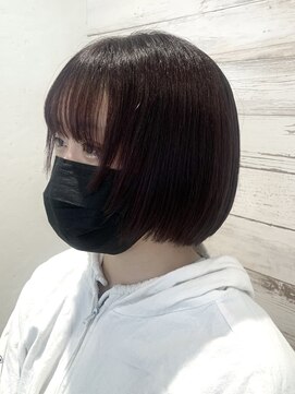 リック(Ric by KENJE) ナチュラルボブスタイル