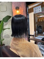 ロッソバイアルター 鎌取(ROSSO by aL-ter)&nbsp;【こなれミディ/前髪カタログ/アンブレラカラー】千葉香奈