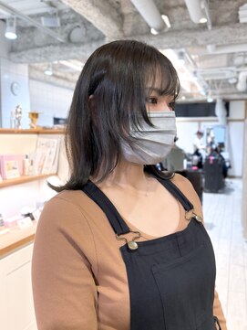 プラグ バイ ネオリーブ(plug by neolive) ボブルフ×髪質改善[髪質改善/縮毛矯正/韓国]A