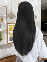 ニュイ(NUIT)&nbsp;ダブルカラーミルクティーベージュカラーブルーブラックブリーチ