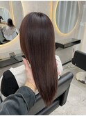 メルティカラーフェミニンロング似合わせカット