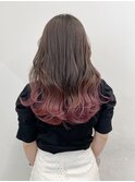 ピンクグラデーション