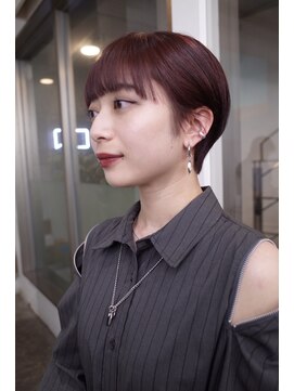 レコ 渋谷(LECO) コンパクトショートのボルドー