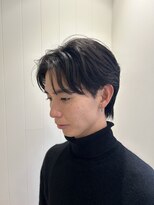 ビューバイネオリーブ 用賀店(Beau'r by neolive)&nbsp;ダークアッシュニュアンスパーマ韓国マッシュ《用賀》