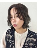大人可愛い外ハネレイヤーボブ