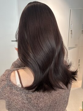 トリッカ シブヤ(TRICCA SHIBUYA) ブラウンカラー/艶/秋冬/暖色/トーンダウン/ラベンダーアッシュ