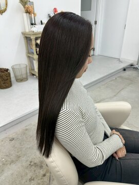 ユイマァル 岡山店(YUIMARL) ３０代４０代ロング髪質改善ストレート縮毛矯正くせ毛パサつき