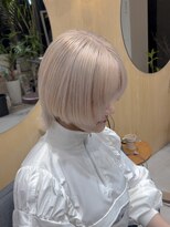 スタン 渋谷(Stam)&nbsp;ホワイトベージュ/ハイトーン/ショート/渋谷ベージュ専門店/