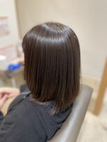 ヘア アトリエ ヴィヴァーチェ(hair atelier Vivace)&nbsp;艶感バイオレットブラウンミディ