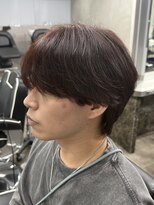 ニコ トウキョウ ロジック(nico TOKYO Logic)&nbsp;メンズセンターパートニュアンスパーマアップバング