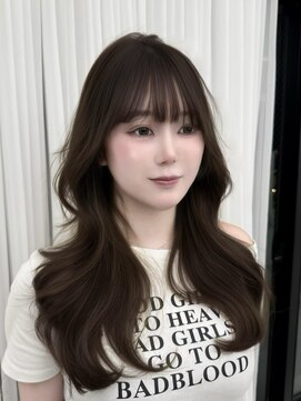 アマトウキョウスマートサロン(AMA TOKYO×Smart Salon) 韓国スタイル/ナチュラルくびれヘア_くびれ巻き_レイヤーカット