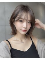 ヴェイン 渋谷(vain)&nbsp;顔まわりレイヤーでスッキリくびれボブカット◎