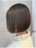 逗子葉山ぱっつんボブ切りっぱなしボブ前下がりボブミニボブ韓国