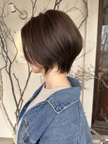 フランジェッタヘアー(Frangetta hair)&nbsp;theショートボブ♪担当野坂