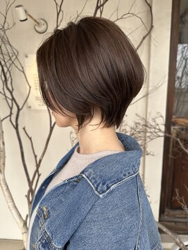 フランジェッタヘアー(Frangetta hair) theショートボブ♪担当野坂