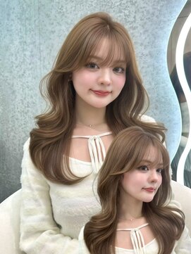 グロー 大宮(GLROW) ★GLROW レイヤーカット ワンホンヘア ミディアムレイヤー