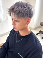 アンニュ(annuy)&nbsp;ブリーチ メンズショート 刈り上げ ツーブロック 20代