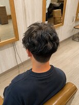 ブラウヘアアンドケア(care)&nbsp;メンズカット×波巻きパーマ