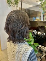プルースラウンジ(Plus Lounge) 大人外ハネボブレイヤーボブ
