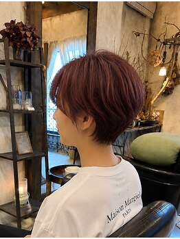 ヘアーサロン カミヤ(hair salon kamiya)の写真/【垂水/駐車場完備】どの角度でも美しい”フォルムにこだわった”大人ショートでワンランク上のおしゃ髪に
