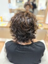ヘアメイク バンブー(Hair Make Bamboo) 大人のニュアンスカールショート