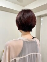 イチエ(icie)&nbsp;【渡部】レッドブラウン×ショートスタイル