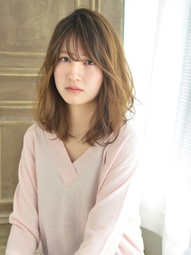 アッド バイ ケーツー(add by K-two) 【add】柔らか揺れ小顔ミディアム/心斎橋&難波&堀江&新町