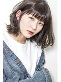 BAS"IL☆ウェットスタイリングでニュアンスボブ