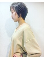 ノア ヘアデザイン 町田店(noa Hair Design)&nbsp;ダークアッシュ×カジュアルショート