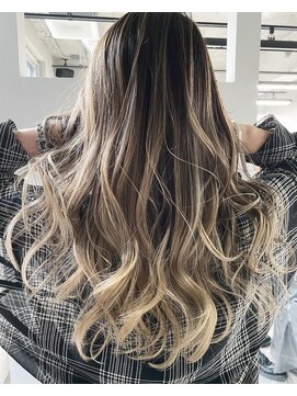 レディアル 大宮(REDEAL) 【REDEAL大宮】エアータッチバレイヤージュ[ハイライトメッシュ]