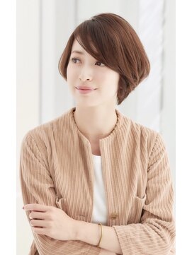 ミチオ ノザワ ヘアサロン ギンザ(Michio Nozawa HAIR SALON Ginza) 小顔ナチュラルショート 大人かわいい