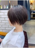 【mag  ginza】襟足スッキリ立体感ショートボブ×ハイライト
