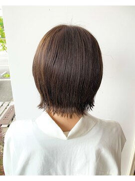 ナチュラル ヘアーデザイニング(Natural hair designing) #isghair コンパクトミニボブ