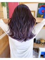 トーク 伊丹本店(TAL'KE)&nbsp;TAL'KE/バレイヤージュ×ブルーラベンダー_746