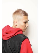 レンゲン(LENGEN)&nbsp;メンズかき上げニュアンスマッシュサイドパート韓国マッシュ