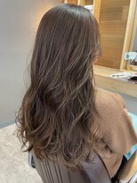 ヘア プロデュース キュオン(hair produce CUEON.)&nbsp;ロング×ハイライト×グレージュ