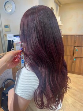 アンククロス 表参道(ANKH CROSS) ディープピンクラベンダー/エクステ100枚