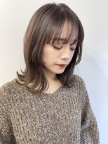 ピープスアンドスー 表参道 渋谷(Peeps&Suu.)&nbsp;外ハネ_丸み_グレージュ_エフォートレス_髪質改善/20代30代40代