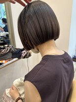 ガーデンヘアー(Garden hair)&nbsp;首が綺麗に見えるボブ×地毛風ストレート