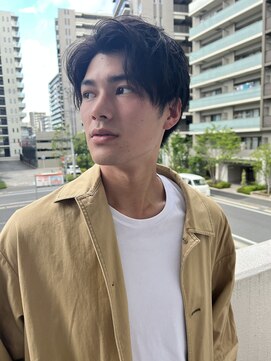 ガーデン オオタカノモリ(garden otakanomori) 20代30代40代大人メンズヘア/センターパート