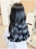 【艶感★シースルーバング】韓国 髪型 大人可愛いウェーブ巻き髪