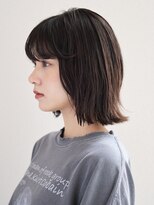イメチェンヘアスタイル ハッシュカット フルバング 似合わせ