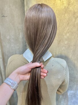 アンリ(Henri) 【かしむら】ブリーチ/ケアブリーチ/ブリーチカラー/暖色カラー