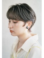 エンクス(enx)&nbsp;ハンサムショート×アッシュブラウン