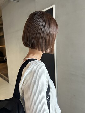 ソイリウム 下北沢(soi rium) シンプルボブ_切りっぱなしボブ