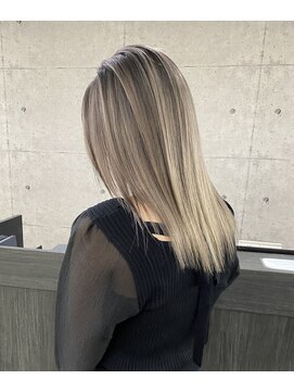 ウル 岡山駅店(ULu.) 髪質改善ハイトーンバレイヤージュハイライトブリーチ岡山倉敷