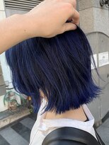 シャル 八王子(shalu)&nbsp;透明感ネイビーブルー