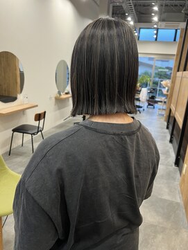 アノネ(anone) ハイライト×からっぱなしボブ