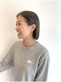 大人っぽい印象に＊スッキリ切った　ぱつっとボブ＊
